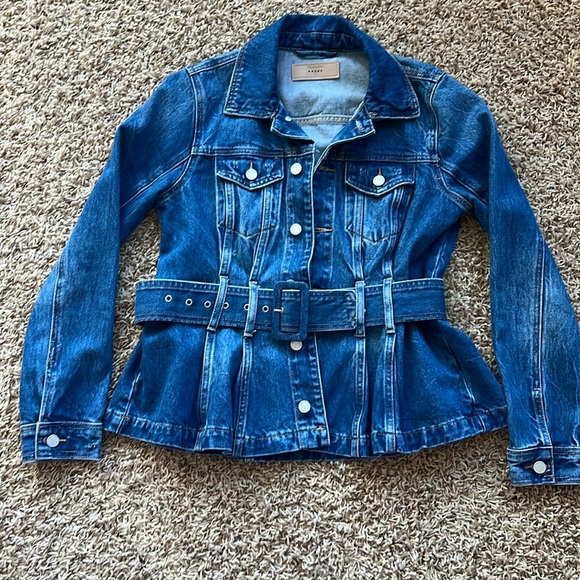 Anthro Blank NYC Chase Belted Denim Jacket - Picture 3 of 3